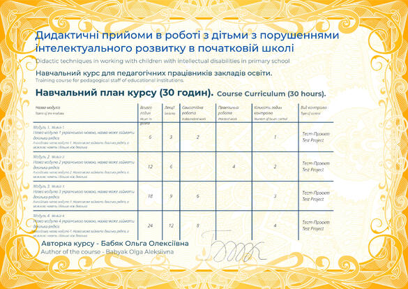 Сертифікат. Сторона №2