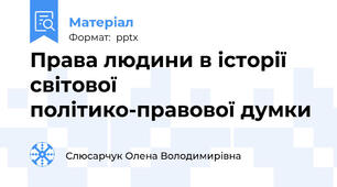 Права людини в історії світової політико-правової думки