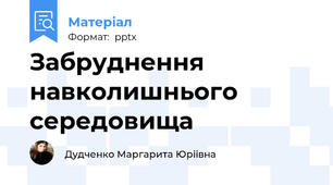 Забруднення навколишнього середовища