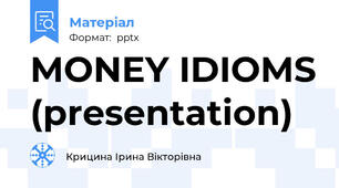 MONEY IDIOMS (presentation)