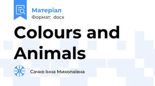 Colours and Animals