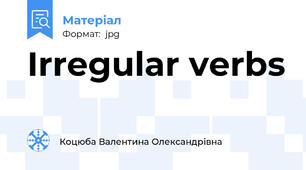 Irregular verbs