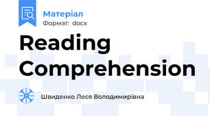 Reading Comprehension