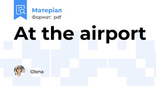 At the airport