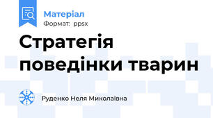 Стратегія поведінки тварин