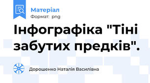 Інфографіка "Тіні забутих предків".