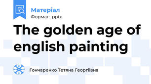 The golden age of english painting