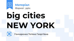 big cities  NEW YORK