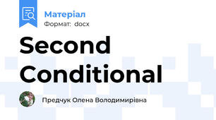 Second Conditional