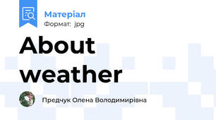 About weather