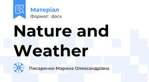 Nature and Weather