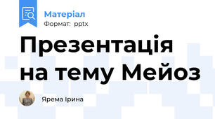 Презентація на тему Мейоз