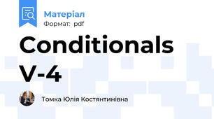 Conditionals V-4