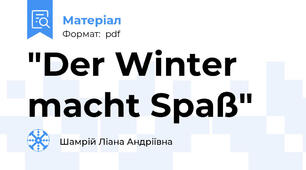 "Der Winter macht Spaß"