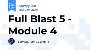 Full Blast 5 - Module 4