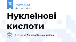 Нуклеїнові кислоти