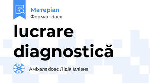 lucrare diagnostică