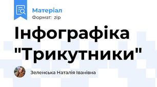 Інфографіка "Трикутники"