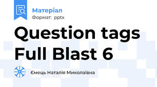 Question tags Full Blast 6