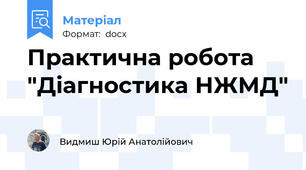 Практична робота "Діагностика НЖМД"
