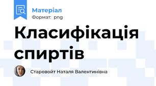 Класифікація спиртів