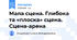 Мала сцена. Глибока та «плоска» сцена. Сцена-арена