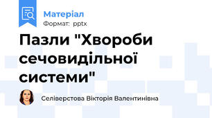 Пазли "Хвороби сечовидільної системи"