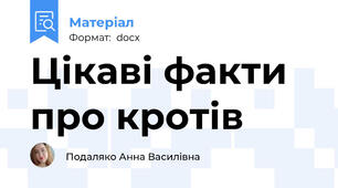 Цікаві факти про кротів