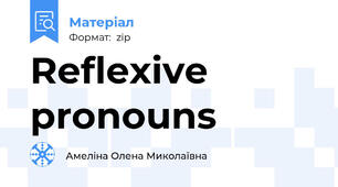 Reflexive pronouns