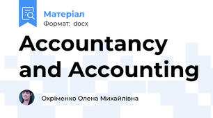 Accountancy and Accounting