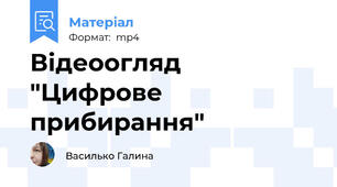 Відеоогляд "Цифрове прибирання"