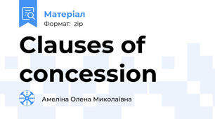 Clauses of concession