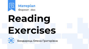 Reading Exercises