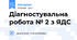 Діагностувальна робота № 2 з ЯДС