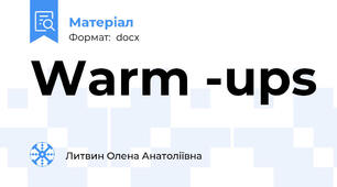 Warm -ups