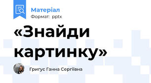 «Знайди картинку»