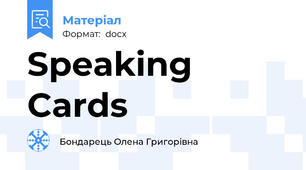 Speaking Cards