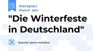 "Die Winterfeste in Deutschland"
