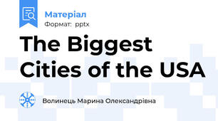 The Biggest Cities of the USA