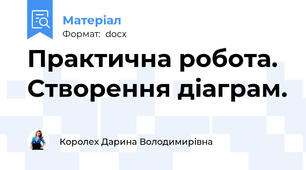 Практична робота. Створення діаграм.