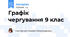 Графік чергування 9 клас