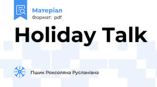 Holiday Talk