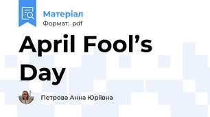 April Fool’s Day