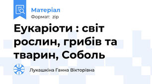 Еукаріоти : світ рослин, грибів та тварин, Соболь