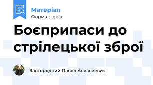 Боєприпаси до стрілецької зброї