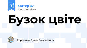 Бузок цвіте