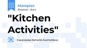 "Kitchen Activities"