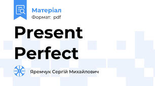 Present Perfect