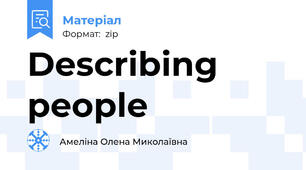 Describing people