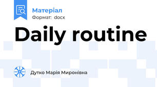 Daily routine